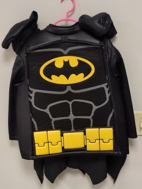 Lego Black and Yellow Superhero Costume Jacket